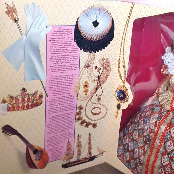 1994 Elizabethan Queen Barbie Doll The Great Eras Collection Special Mattel - Picture 2 of 13